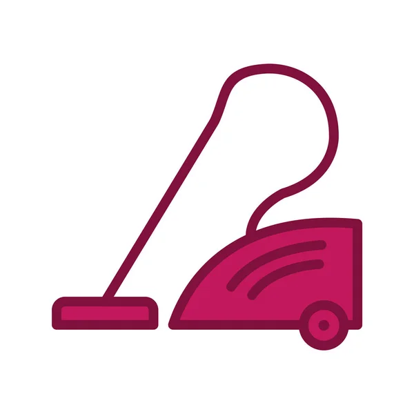 Vacuum Cleaner Icon Trendy Style Isolated Background — Stock Vector