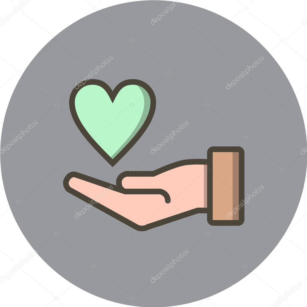 Minimalistic vector illustration, app icon