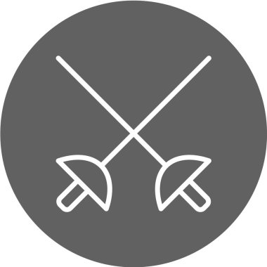 Okçuluk simgesinin vektör illüstrasyonu