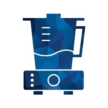 Vektör illüstrasyonu, basit simge karıştırıcı 