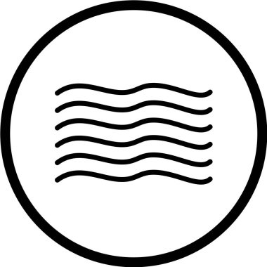 Siyah ve beyaz simgesinin vektör illüstrasyonu