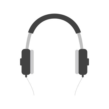 Kulaklık Simgesi Moda Biçimli Ayrı Arkaplan