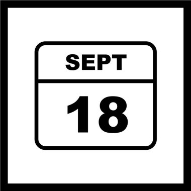 Takvim simgesinin vektör illüstrasyonu 