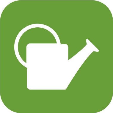 Bahçıvanlık simgesi evli tasarım vektörü illüstrasyonu