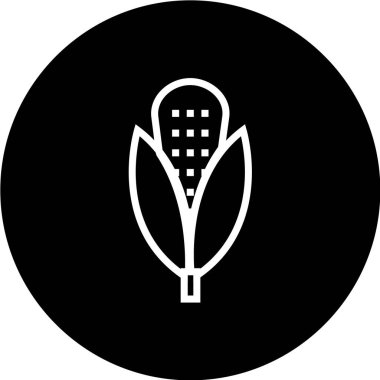  Gıda ve içecek Web ikonu vektör illüstrasyonu