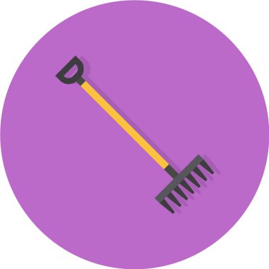 Bahçe aracı web simgesi vektör illüstrasyonu 