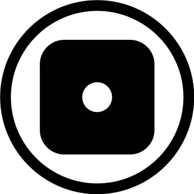 Yol simgesi, vektör illüstrasyonu