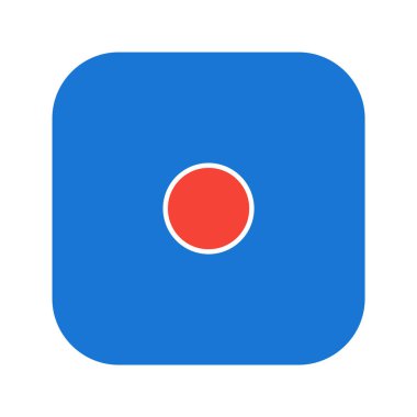 Zar Bir Simgesi Stili İzole Arkaplan