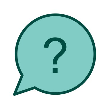 konuşma balonu simgesi, vektör illüstrasyonu