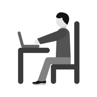 Modern eğitim ikonunun vektör illüstrasyonu