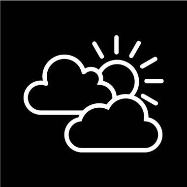 Hava simgesinin vektör illüstrasyonu