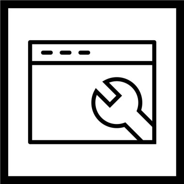 seo modern simgesinin vektör illüstrasyonu