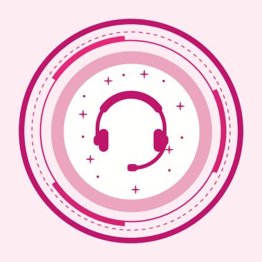 Telefon Hizmetleri Simgesi Moda Biçiminde İzole Arkaplan