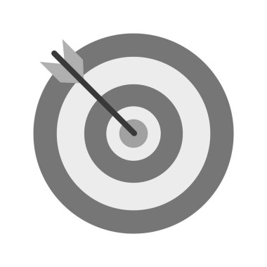 Moda biçimi izole edilmiş arkaplanda hedef simge