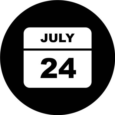 Takvim simgesi tasarımı, vektör illüstrasyonu