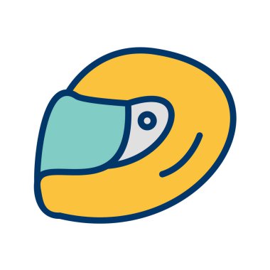 Balık simgesinin vektör illüstrasyonu