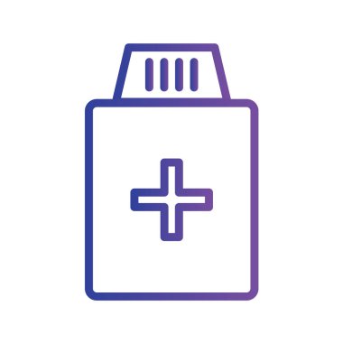 tıbbi simge vektör illüstrasyonu