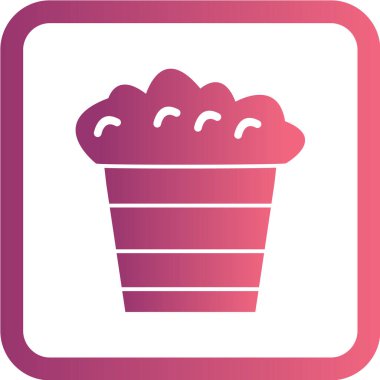  Gıda ve içecek Web ikonu vektör illüstrasyonu