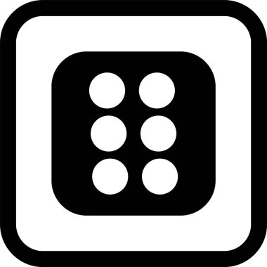 Zar Altı Simgesi Stili İzole Arkaplan