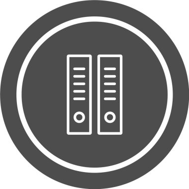 Moda Biçiminde Dosya Simgesi İzole Arkaplan  