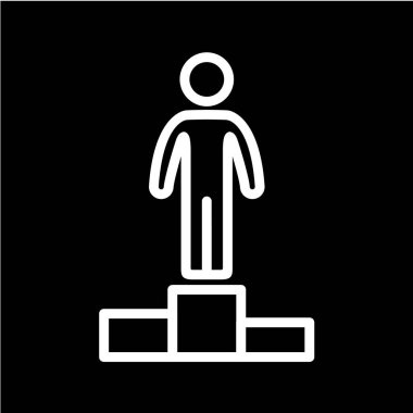 minimalist vektör illüstrasyonu, uygulama simgesi