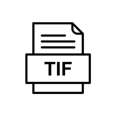 dosya biçimi simgesi, vektör illüstrasyonu