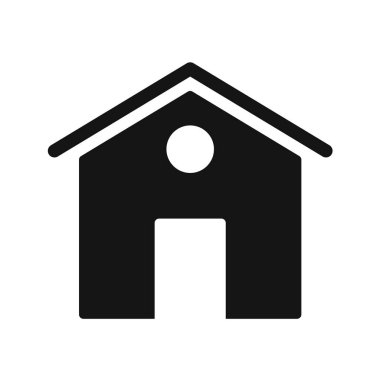 Ev simgesi vektör illüstrasyonu