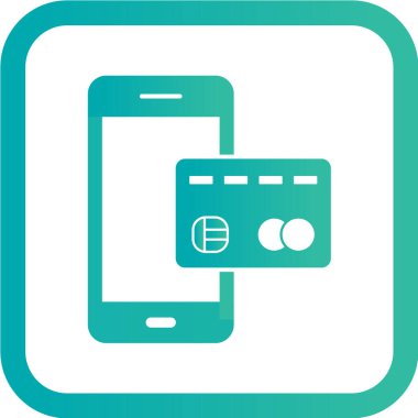 cep telefonu simgesi. vektör illüstrasyonu