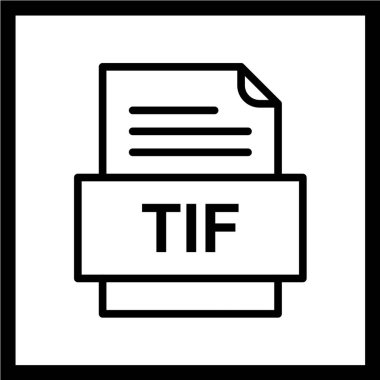 dosya biçimi simgesi, vektör illüstrasyonu