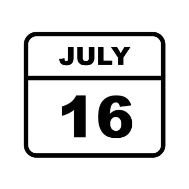 Takvim İmza Simgesi, vektör illüstrasyonu