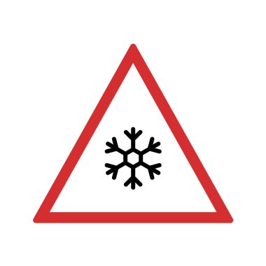 Yol simgesi, vektör illüstrasyonu