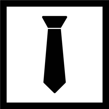 Kravat simge vektör çizim