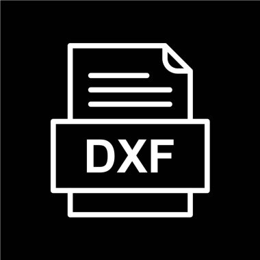 dosya biçimi simgesi, vektör illüstrasyonu