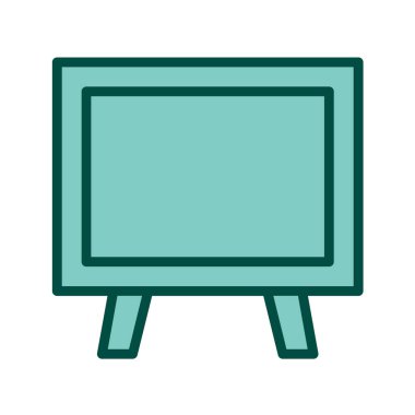 Modern eğitim ikonunun vektör illüstrasyonu