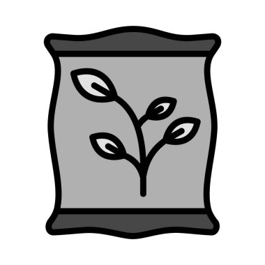  Moda Biçiminde Gübre Simgesi İzole Arkaplan