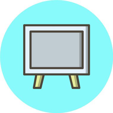 Modern eğitim ikonunun vektör illüstrasyonu