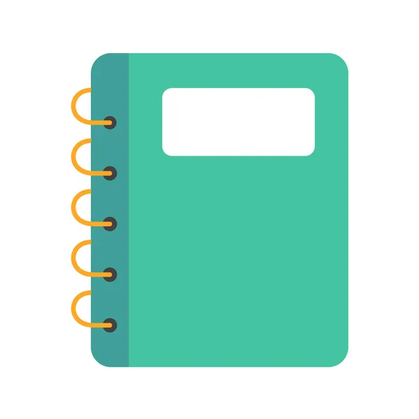 Icono Del Libro Diseño Plano Estilo Eps — Vector de stock