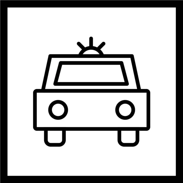 Transport Ikon Vektor Illustration — Stock vektor
