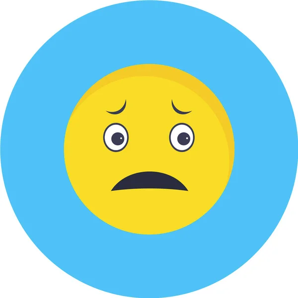 Emoji Icoon Trendy Stijl Vector — Stockvector