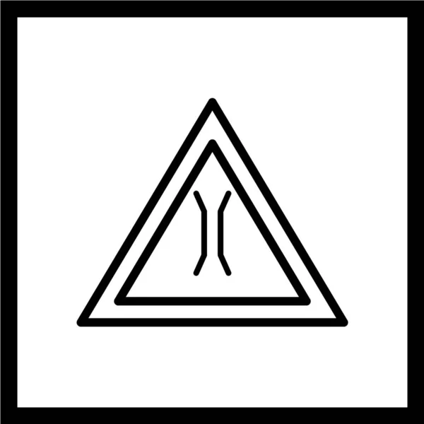 Verkehrszeichensymbol Vektorillustration — Stockvektor