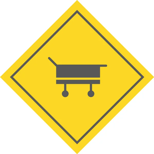 Traffic Sign Icon Vector Illustration — Stock Vector