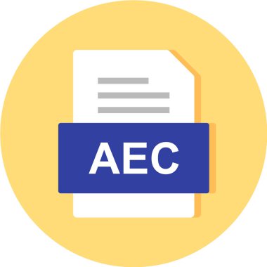 dosya biçimi simgesi, vektör illüstrasyonu