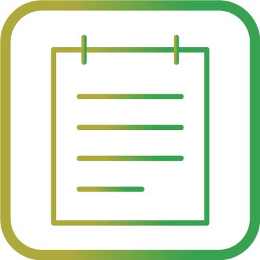 Kontrol listesi olan kağıt sayfası