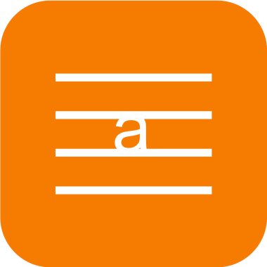 Web ve mobil için vektör simgesi