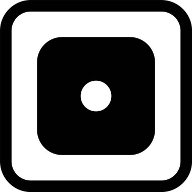 Zar Bir Simgesi Stili İzole Arkaplan