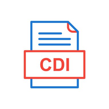 dosya biçimi simgesi, vektör illüstrasyonu