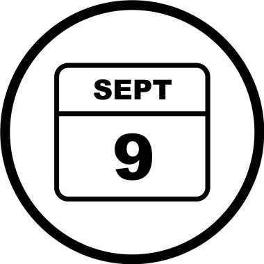 Takvim simgesinin vektör illüstrasyonu 