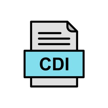 tipik dosya biçimi vektör illüstrasyonu 