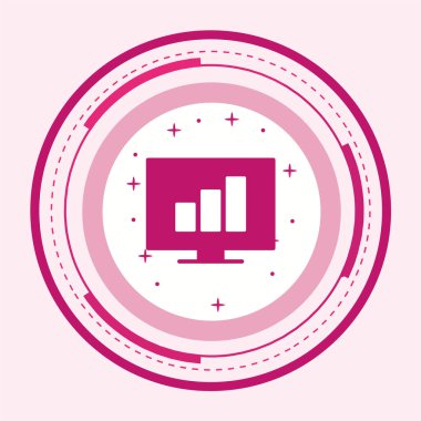 seo modern simgesinin vektör illüstrasyonu