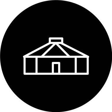 Modern b 'nin vektör illüstrasyonu inşa simgesinden yoksun